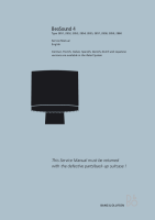 Bang & Olufsen - BeoSound_4-Service-Manual 